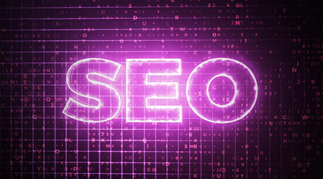 SEO in lights