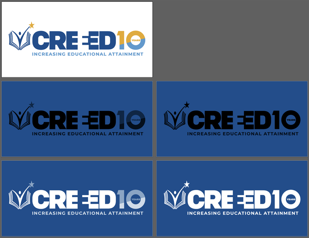 Round 2: CREEED 10th Anniversary Logo Design Select